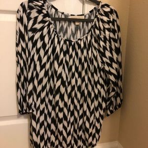 Michael Kors Black and white Medium women’s top